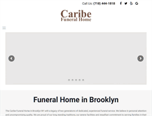 Tablet Screenshot of caribefuneral.com